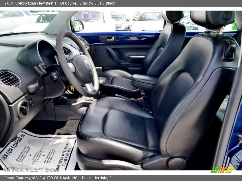 Shadow Blue / Black 2006 Volkswagen New Beetle TDI Coupe