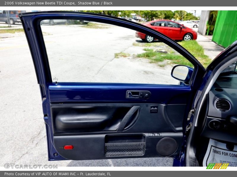 Shadow Blue / Black 2006 Volkswagen New Beetle TDI Coupe