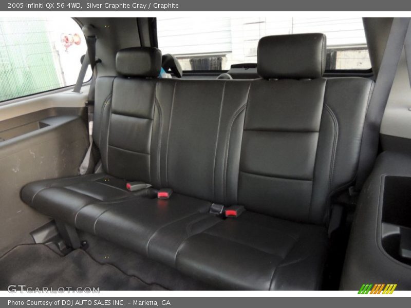 Silver Graphite Gray / Graphite 2005 Infiniti QX 56 4WD