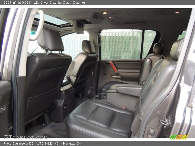 Silver Graphite Gray / Graphite 2005 Infiniti QX 56 4WD