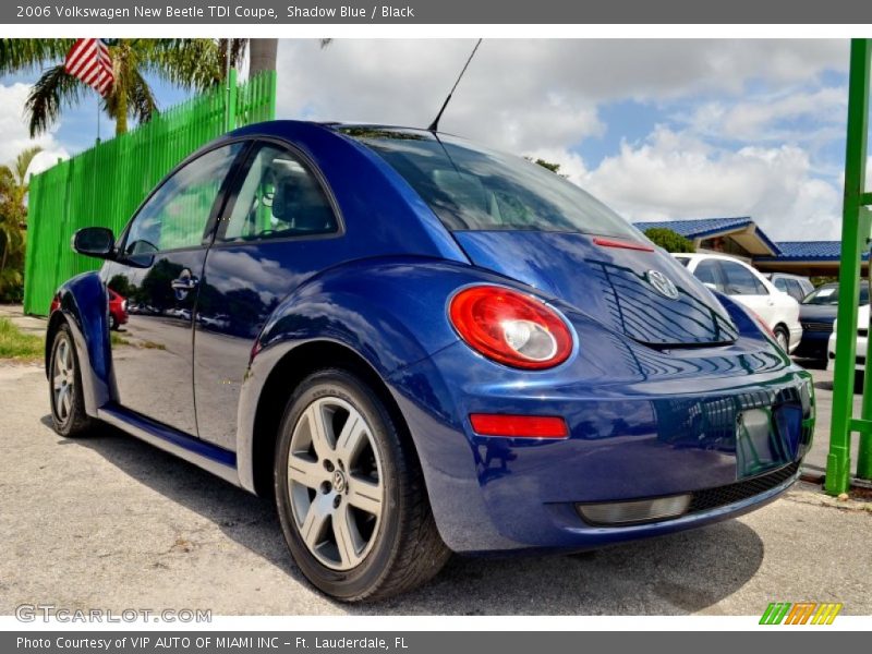 Shadow Blue / Black 2006 Volkswagen New Beetle TDI Coupe