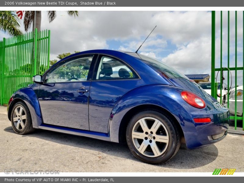 Shadow Blue / Black 2006 Volkswagen New Beetle TDI Coupe