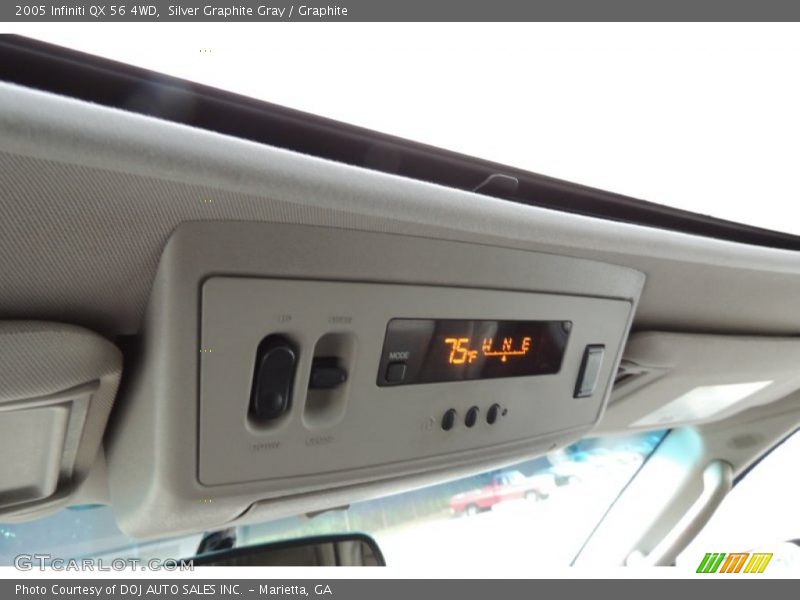 Silver Graphite Gray / Graphite 2005 Infiniti QX 56 4WD