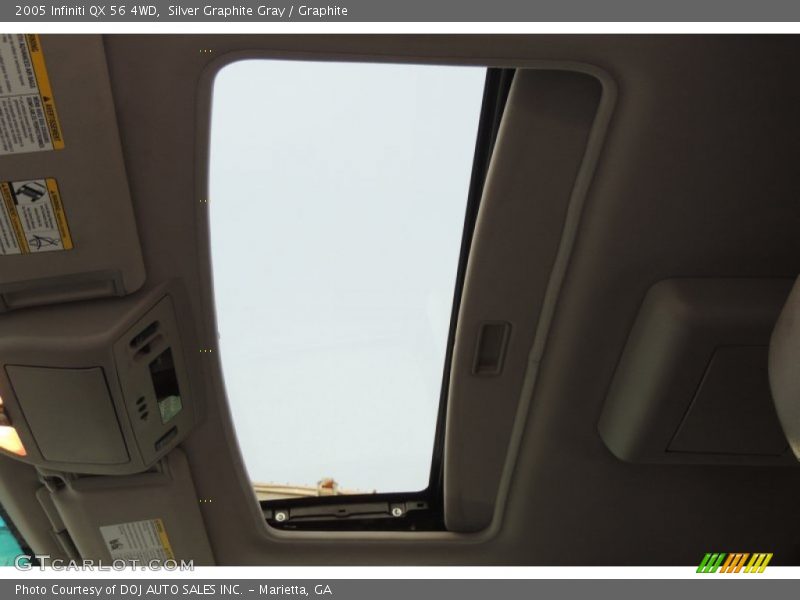 Silver Graphite Gray / Graphite 2005 Infiniti QX 56 4WD