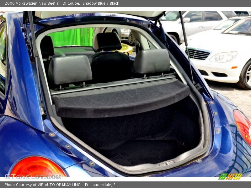 Shadow Blue / Black 2006 Volkswagen New Beetle TDI Coupe