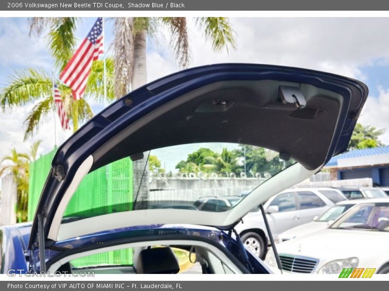 Shadow Blue / Black 2006 Volkswagen New Beetle TDI Coupe