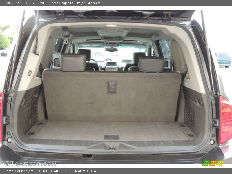 Silver Graphite Gray / Graphite 2005 Infiniti QX 56 4WD
