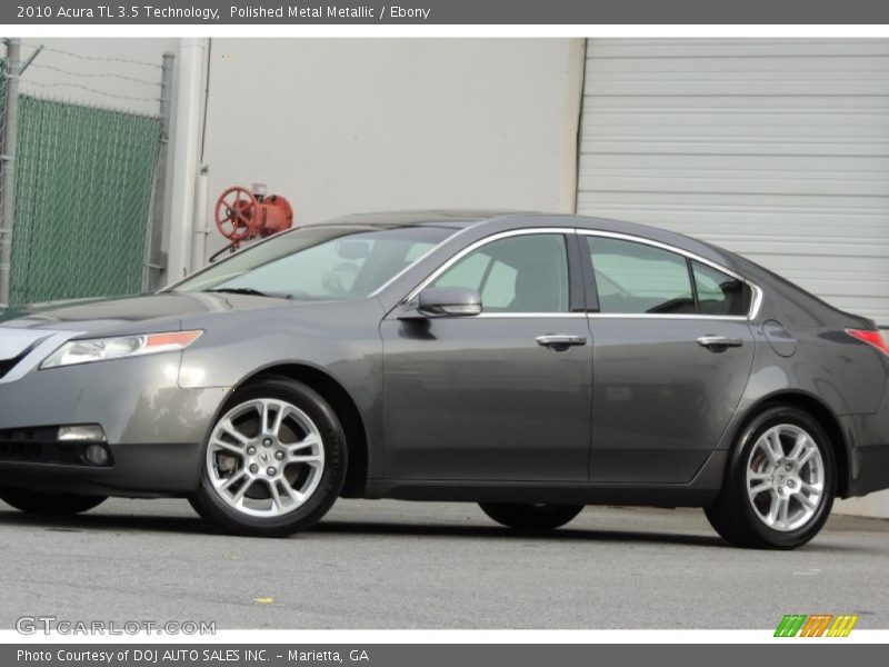 Polished Metal Metallic / Ebony 2010 Acura TL 3.5 Technology
