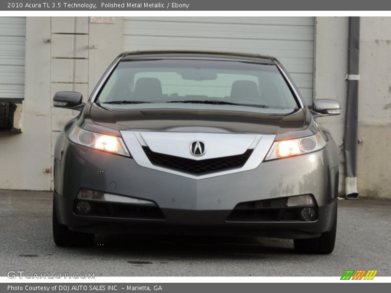 Polished Metal Metallic / Ebony 2010 Acura TL 3.5 Technology