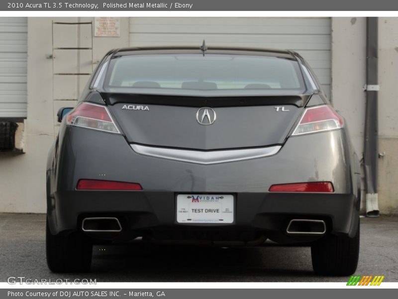 Polished Metal Metallic / Ebony 2010 Acura TL 3.5 Technology