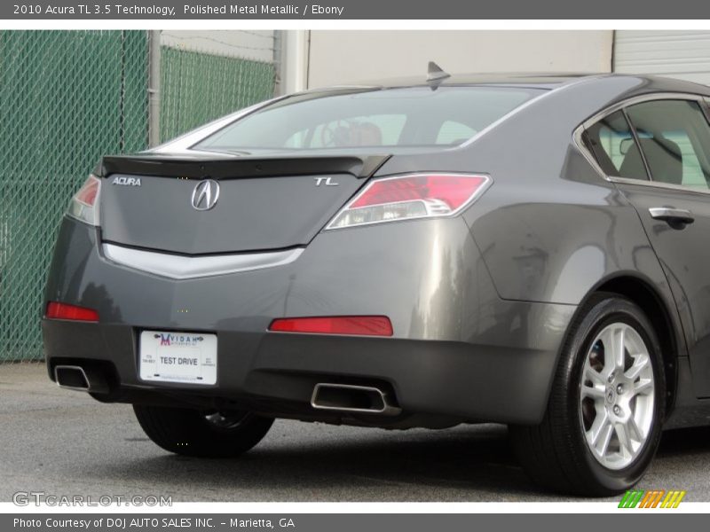 Polished Metal Metallic / Ebony 2010 Acura TL 3.5 Technology