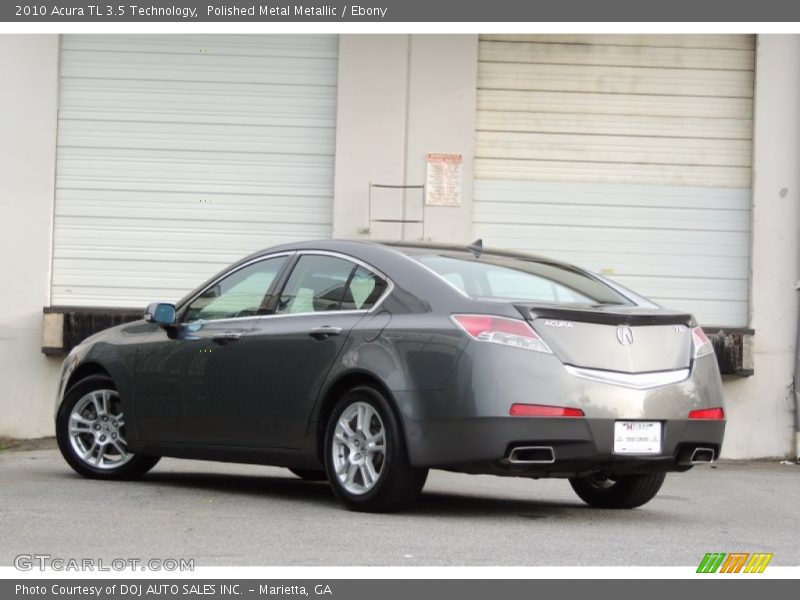 Polished Metal Metallic / Ebony 2010 Acura TL 3.5 Technology