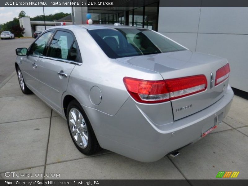 Ingot Silver Metallic / Dark Charcoal 2011 Lincoln MKZ FWD