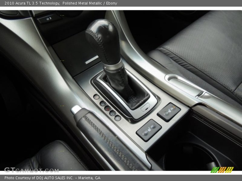 Polished Metal Metallic / Ebony 2010 Acura TL 3.5 Technology
