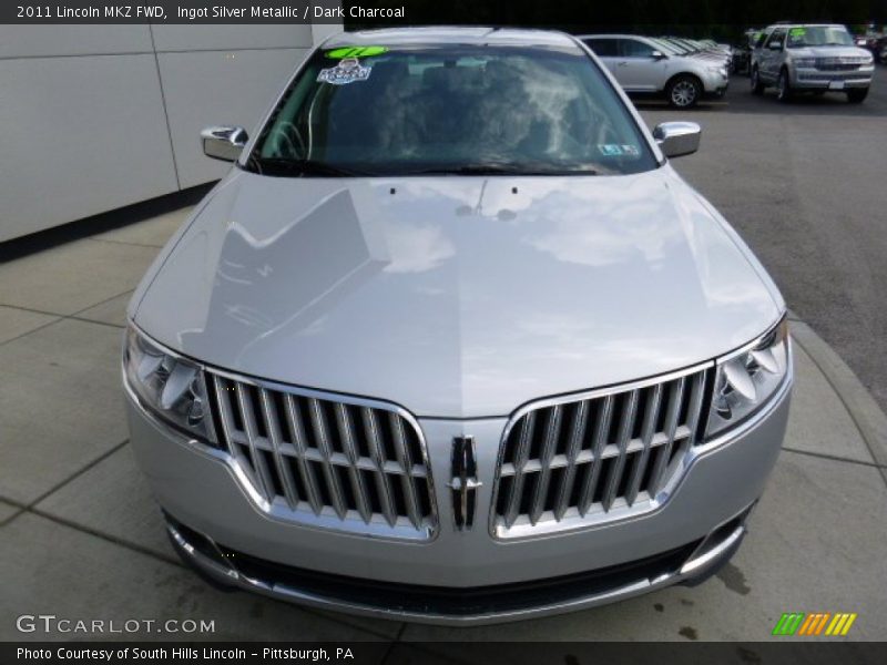 Ingot Silver Metallic / Dark Charcoal 2011 Lincoln MKZ FWD