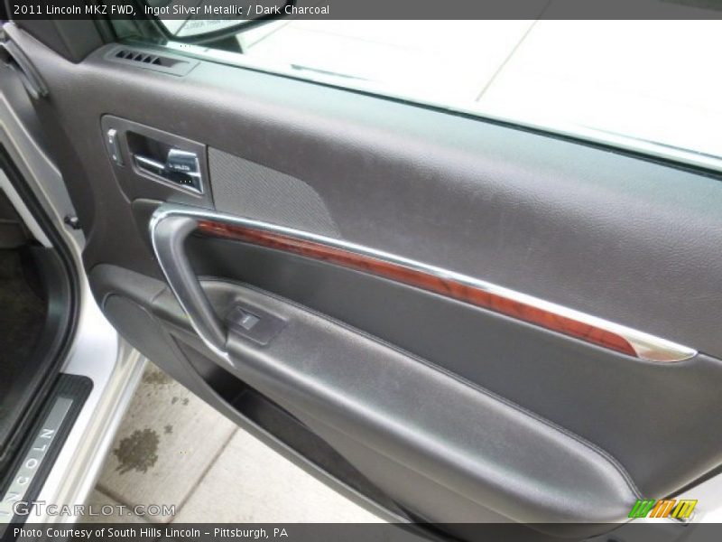 Ingot Silver Metallic / Dark Charcoal 2011 Lincoln MKZ FWD