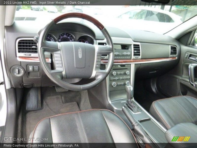 Ingot Silver Metallic / Dark Charcoal 2011 Lincoln MKZ FWD