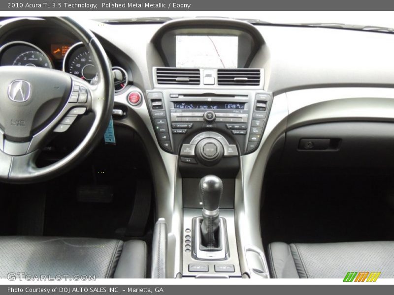 Polished Metal Metallic / Ebony 2010 Acura TL 3.5 Technology
