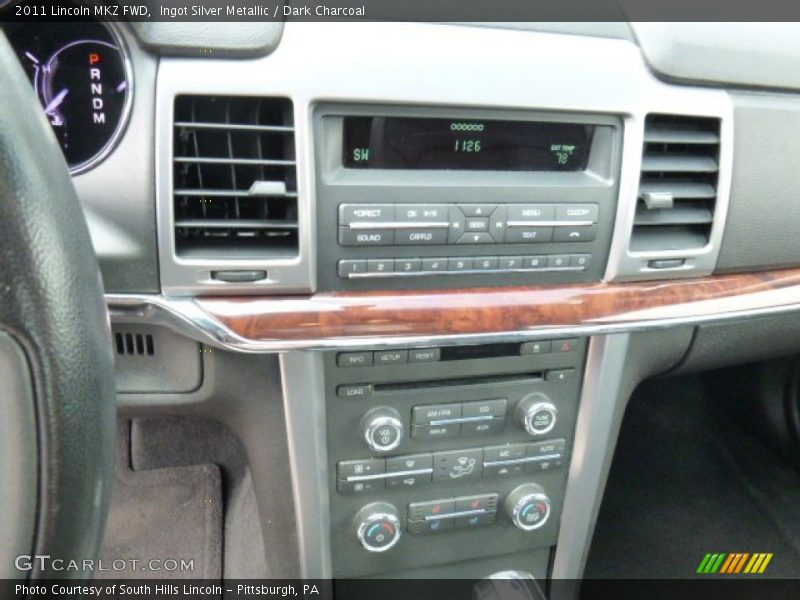 Ingot Silver Metallic / Dark Charcoal 2011 Lincoln MKZ FWD