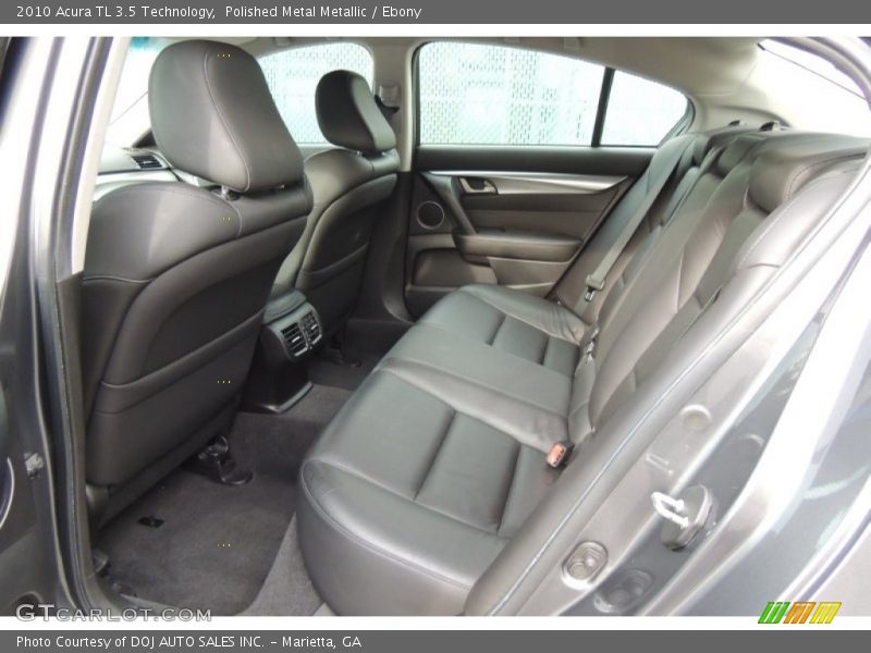 Polished Metal Metallic / Ebony 2010 Acura TL 3.5 Technology