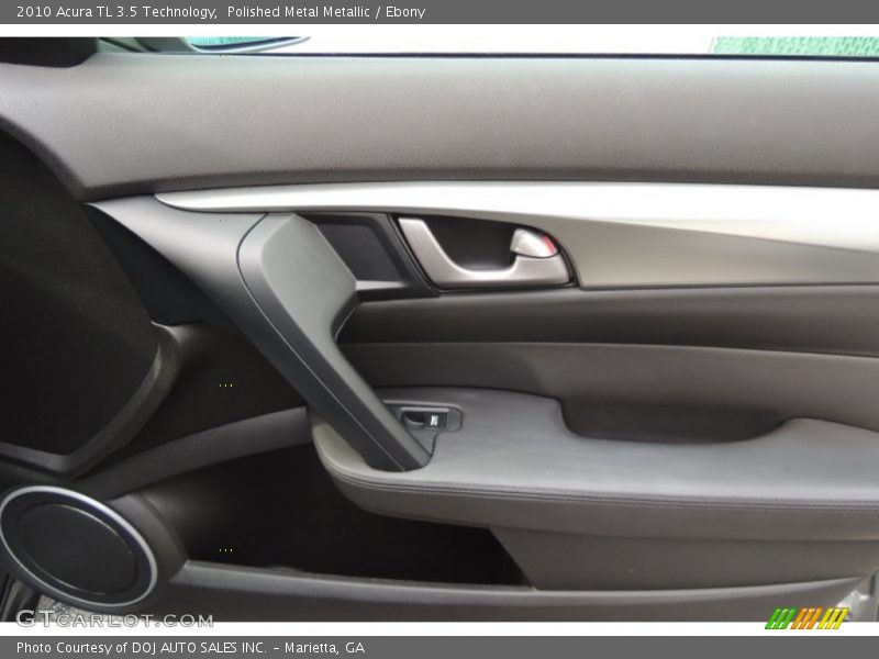 Polished Metal Metallic / Ebony 2010 Acura TL 3.5 Technology