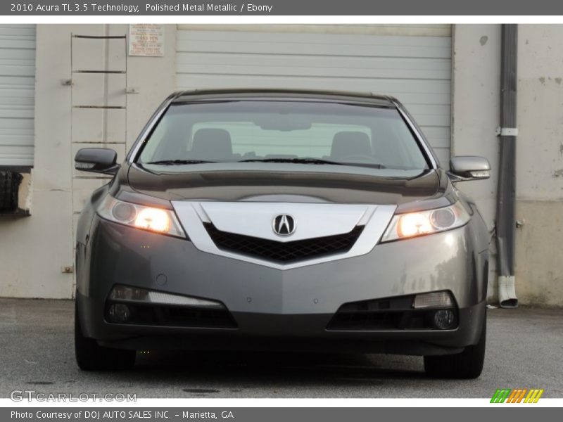 Polished Metal Metallic / Ebony 2010 Acura TL 3.5 Technology