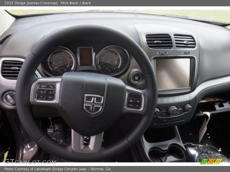Pitch Black / Black 2015 Dodge Journey Crossroad