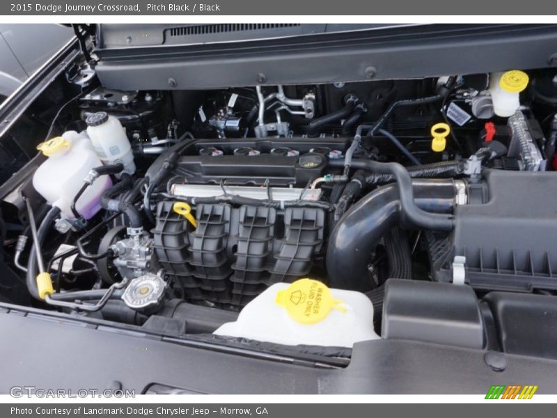 Pitch Black / Black 2015 Dodge Journey Crossroad