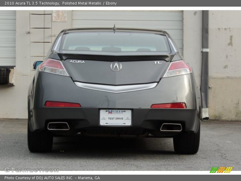 Polished Metal Metallic / Ebony 2010 Acura TL 3.5 Technology