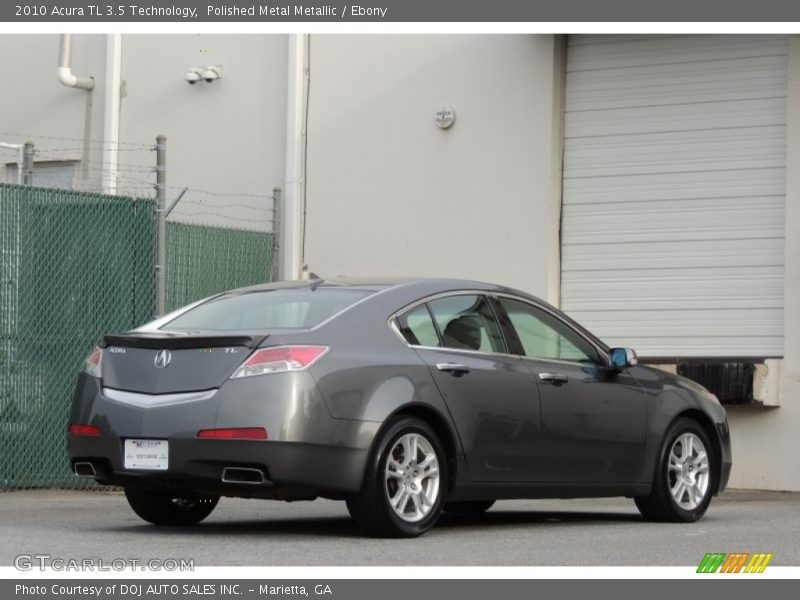 Polished Metal Metallic / Ebony 2010 Acura TL 3.5 Technology