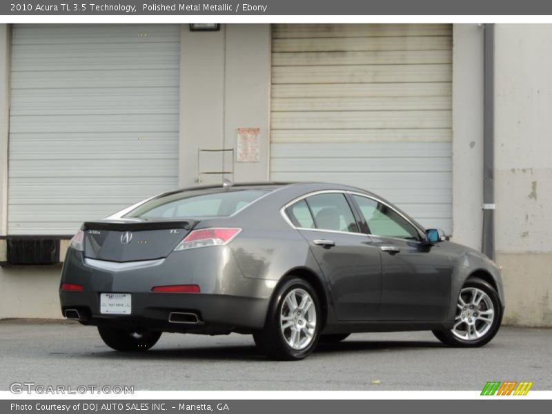 Polished Metal Metallic / Ebony 2010 Acura TL 3.5 Technology