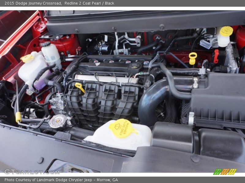 Redline 2 Coat Pearl / Black 2015 Dodge Journey Crossroad