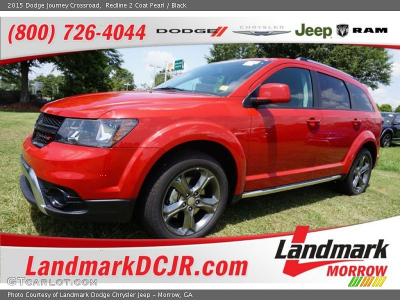 Redline 2 Coat Pearl / Black 2015 Dodge Journey Crossroad