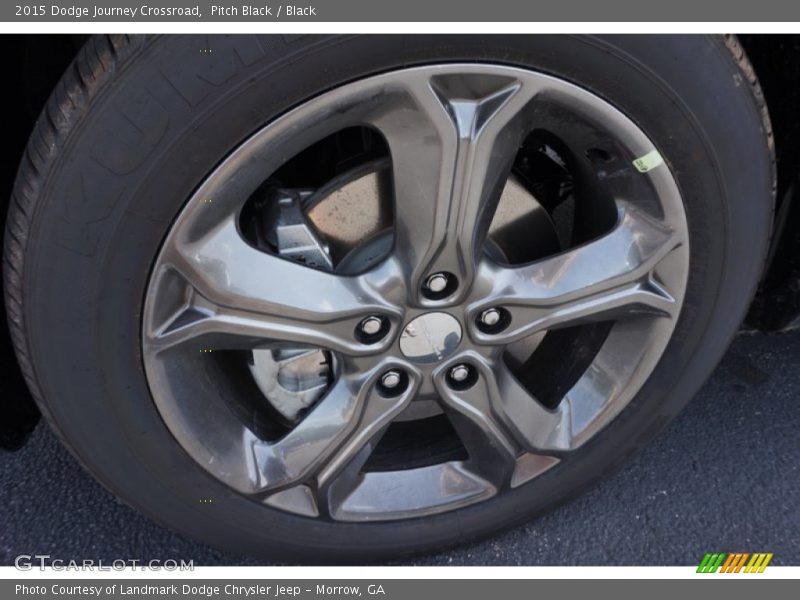 Pitch Black / Black 2015 Dodge Journey Crossroad