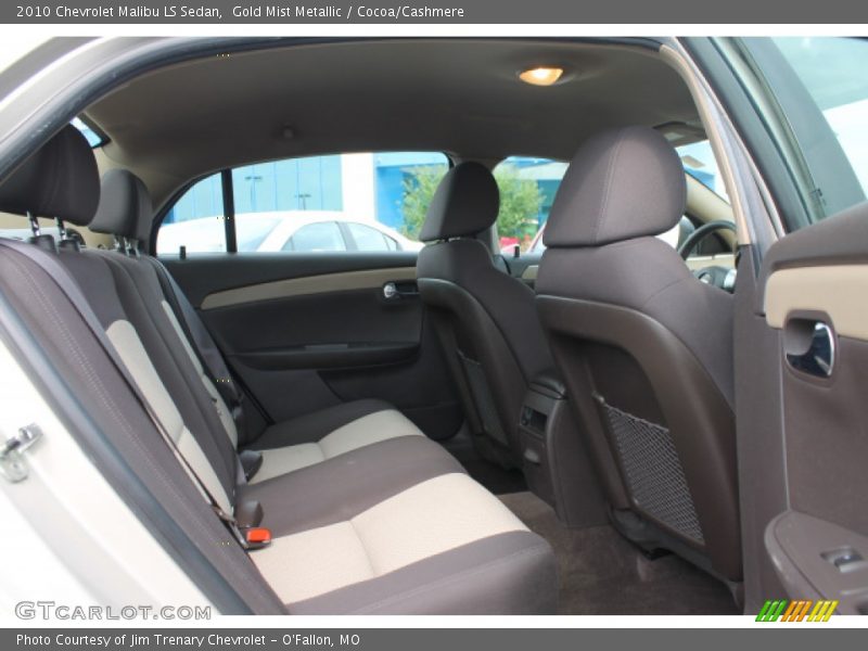 Gold Mist Metallic / Cocoa/Cashmere 2010 Chevrolet Malibu LS Sedan