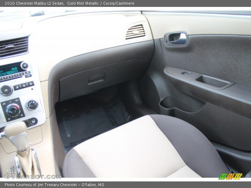 Gold Mist Metallic / Cocoa/Cashmere 2010 Chevrolet Malibu LS Sedan