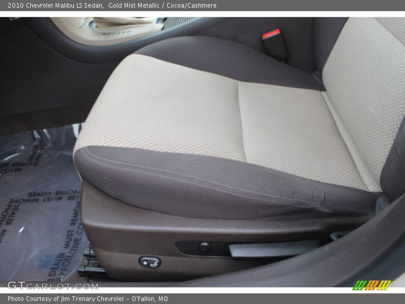 Gold Mist Metallic / Cocoa/Cashmere 2010 Chevrolet Malibu LS Sedan