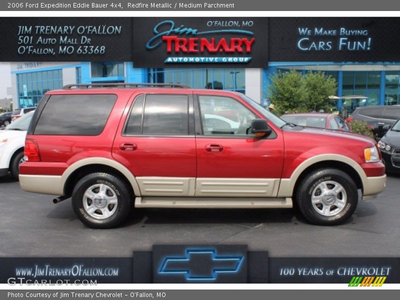 Redfire Metallic / Medium Parchment 2006 Ford Expedition Eddie Bauer 4x4