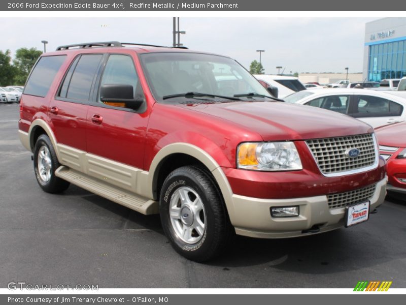 Redfire Metallic / Medium Parchment 2006 Ford Expedition Eddie Bauer 4x4