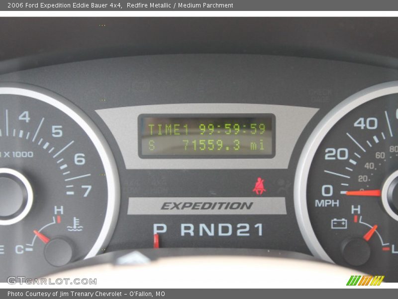 Redfire Metallic / Medium Parchment 2006 Ford Expedition Eddie Bauer 4x4