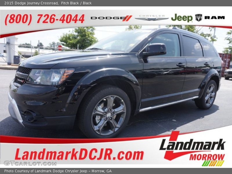 Pitch Black / Black 2015 Dodge Journey Crossroad