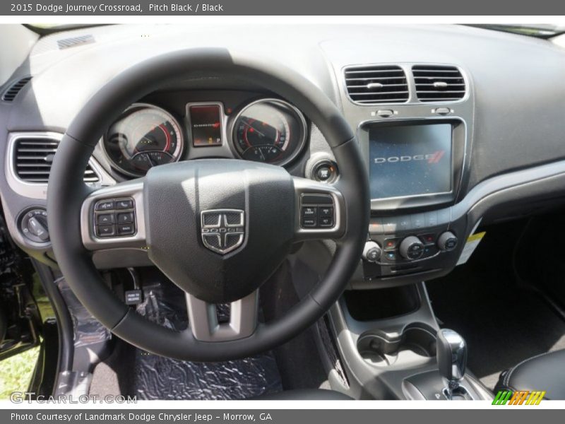 Pitch Black / Black 2015 Dodge Journey Crossroad