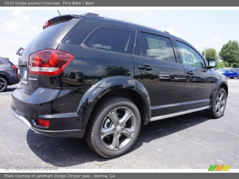 Pitch Black / Black 2015 Dodge Journey Crossroad