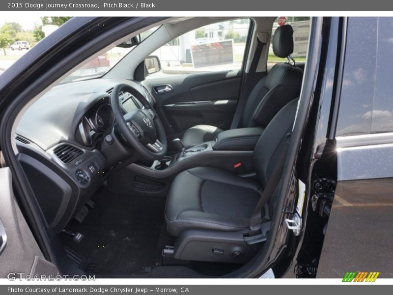 Pitch Black / Black 2015 Dodge Journey Crossroad