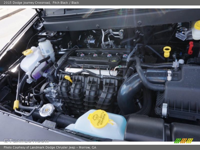Pitch Black / Black 2015 Dodge Journey Crossroad