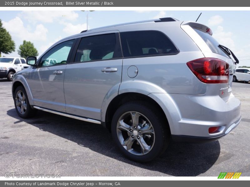 Billet Silver Metallic / Black 2015 Dodge Journey Crossroad