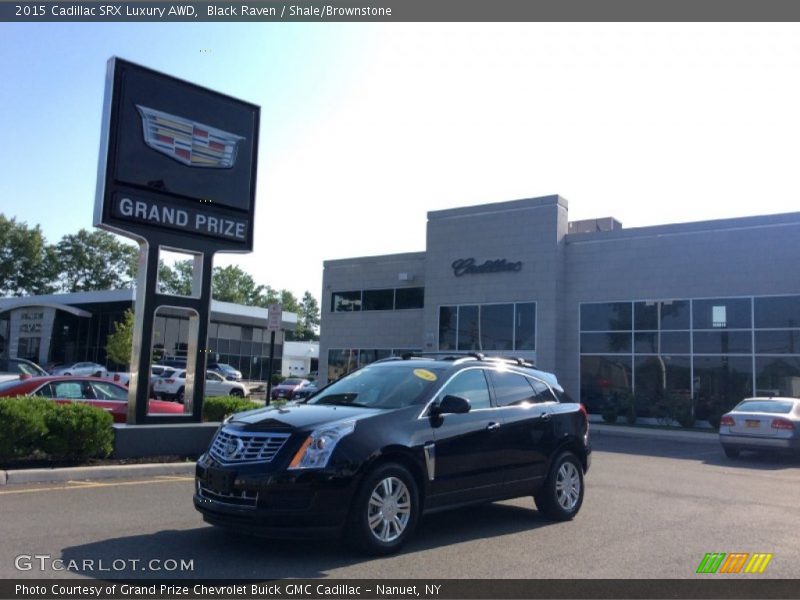 Black Raven / Shale/Brownstone 2015 Cadillac SRX Luxury AWD