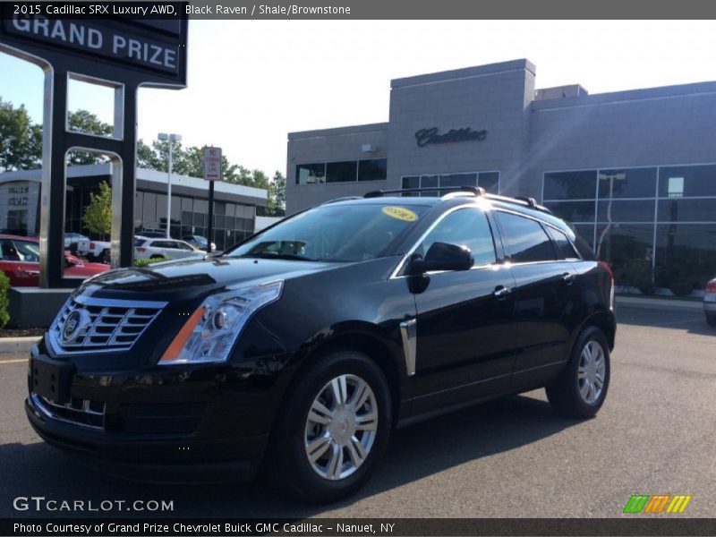 Black Raven / Shale/Brownstone 2015 Cadillac SRX Luxury AWD