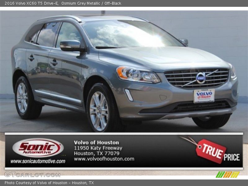 Osmium Grey Metallic / Off-Black 2016 Volvo XC60 T5 Drive-E