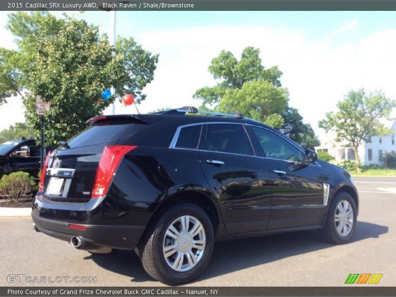 Black Raven / Shale/Brownstone 2015 Cadillac SRX Luxury AWD